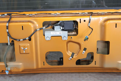 03-09 Hummer H2 Rear Hatch / Lid W/ Glass (Fusion Orange 55U) See Notes