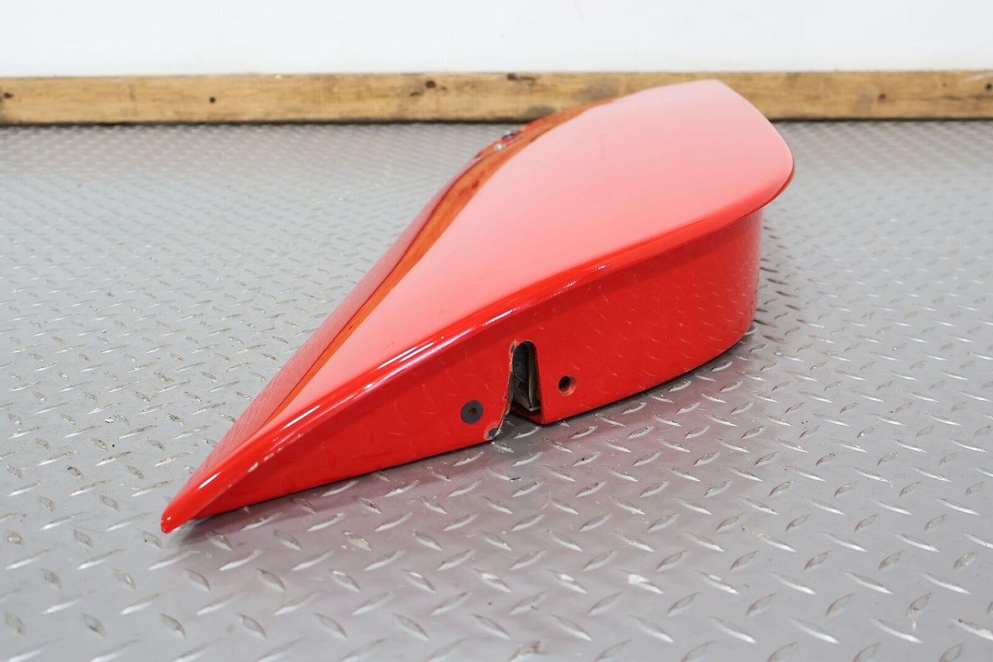 96-99 Panoz Roadster AIV Right RH Door Shell (Red) Damage Around Mirror Mount