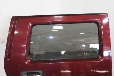 03-09 Hummer H2 Rear Right RH Door W/ Glass (Twilight Maroon 49U) See Photos