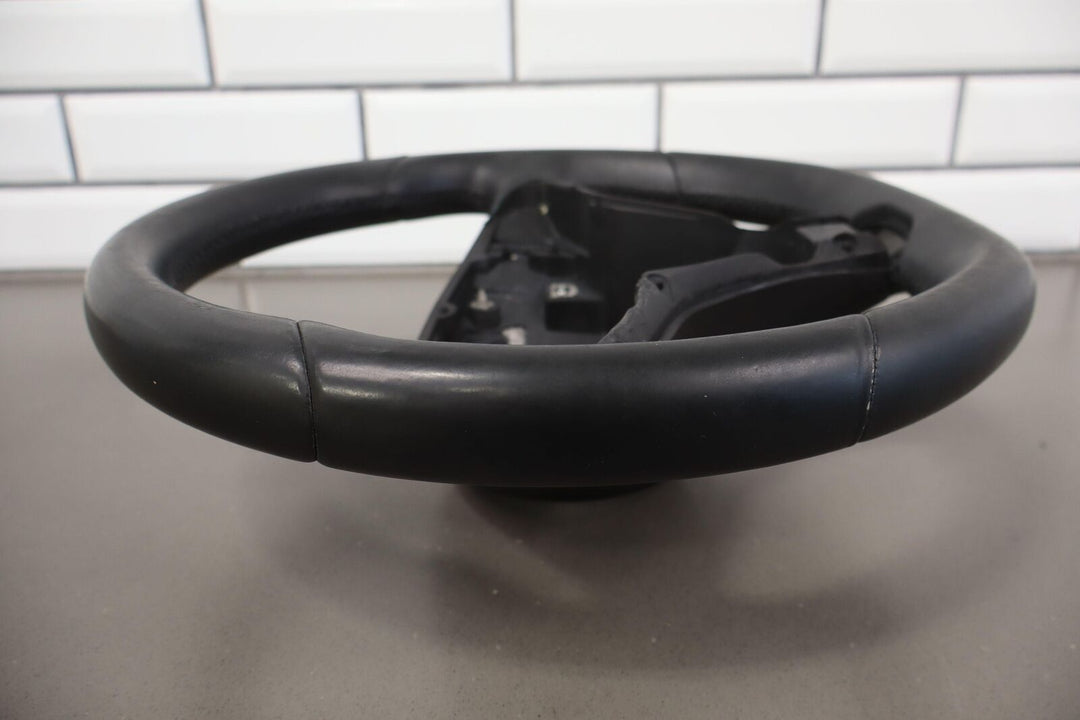 2012 - 2015 Tesla Model S Leather Steering Wheel OEM (Black) See Notes