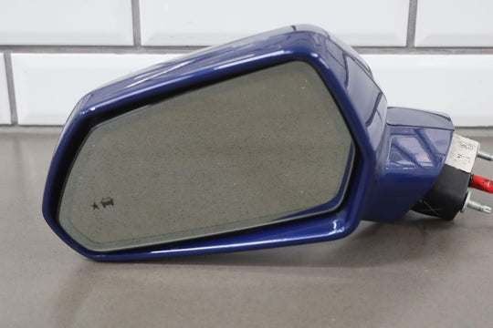 2020-2023 Chevy Camaro Left Driver Power Heated Mirror (Riverside Blue GKK)