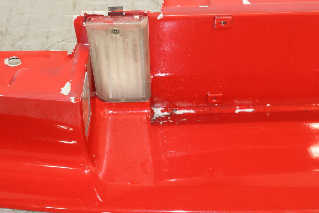 1990 Buick Reatta Rear Tail Finish Panel (Bright Red 66i) Resprayed (Blemishes)