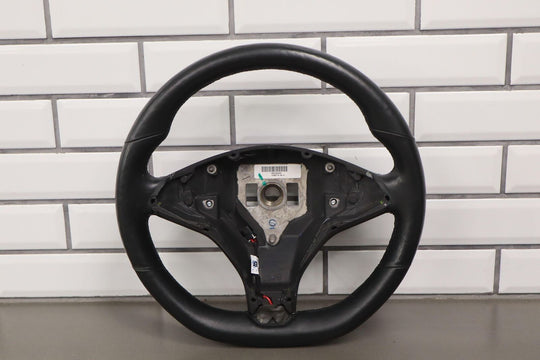 2012-2020 Tesla Model S / X Black Leather Heated Steering Wheel OEM