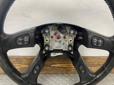 03-07 Hummer H2 OEM Leather Steering Wheel (Ebony 48I) See Notes