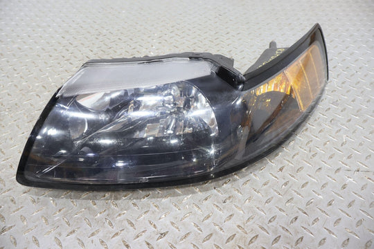 99-04 Ford Mustang OEM Left LH Driver Headlight Lamp (Black Housing) See Photos