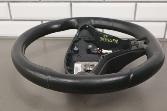 2012-2020 Tesla Model S / X Black Leather Heated Steering Wheel OEM