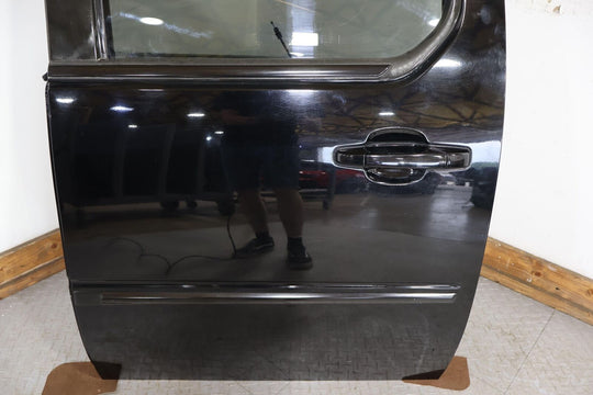 07-14 Cadillac Escalade ESV Left Rear Door W/Glass (Black Raven 41U) Long WB