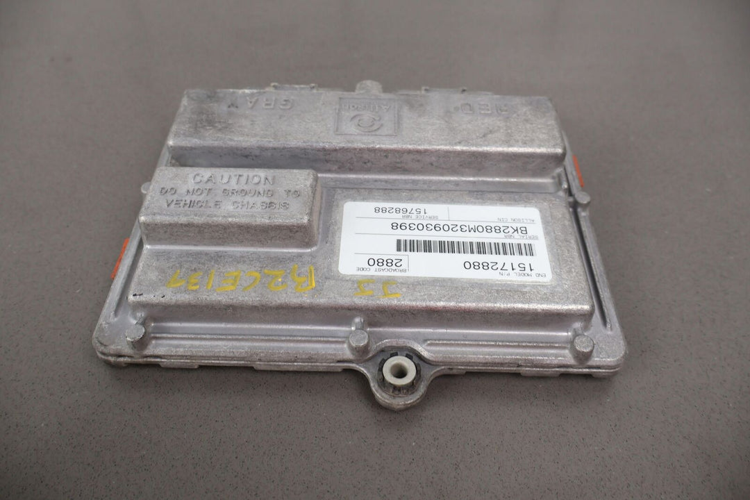 2002 Chevy Silverado Sierra 2500 Allison Transmission Control Module (15172880)