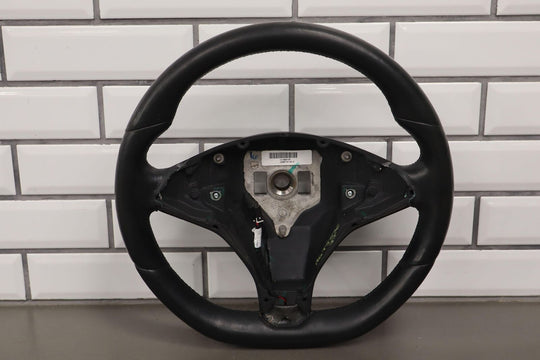 2012-2020 Tesla Model S / X Black Leather Heated Steering Wheel OEM