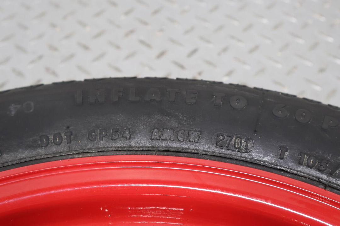 99-05 Porsche 911 996 Carrera OEM 17x3.5 1/2 Compact Temporary Spare Tire