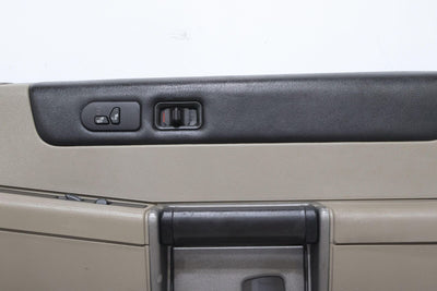 03-04 Hummer H2Front Right Leather Door Trim Panel (Light Wheat 502) See Notes