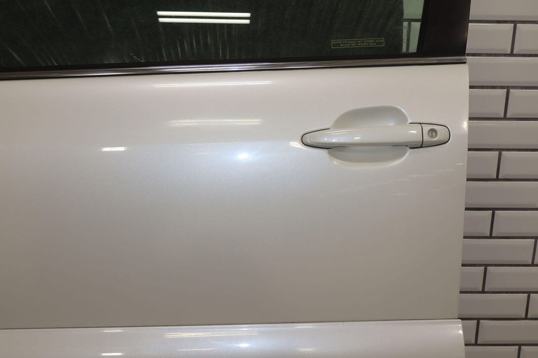 03-09 Lexus GX470 Front Left Driver Door W/Glass Blizzard Pearl (070)