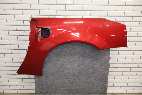 04-09 Cadillac XLR LH Left Driver Quarter Panel W/Fuel Door Crimson Pearl (86U)