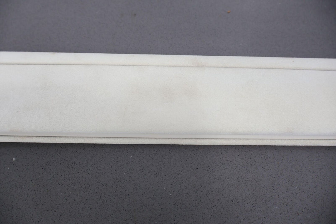 2016-2020 Tesla Model X Right RH Suede Interior Sunvisor (Cream) 1108418-03-B