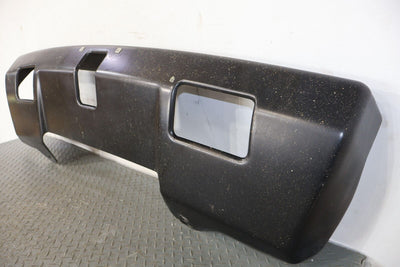 03-09 Hummer H2 Front Metal Bumper BARE (Black) Some Surface Abrasions