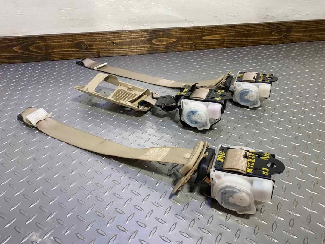 03-09 Lexus GX470 Rear 3RD Row LH-RH-Center Seat Belt Retractor Set(Ivory LH00)