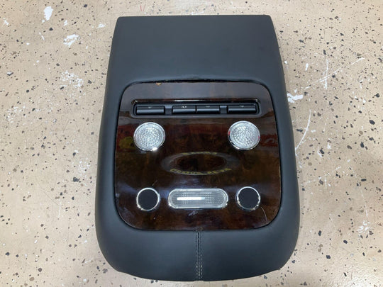 03-10 Bentley Continental GT Rear Roof Mounted Console (Black/Woodgrain)