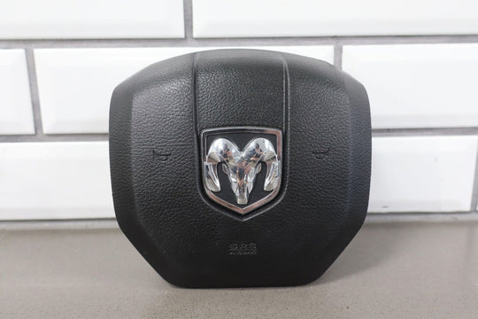 2013-2018 Dodge Ram 1500 2500 3500 Driver Left Steering Wheel Air Bag Black OEM