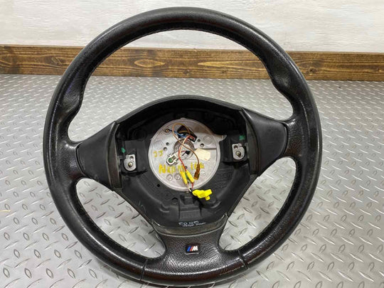 92-99 BMW M3 Convertible E36 Sport Leather Steering Wheel (Black) M3 See Notes