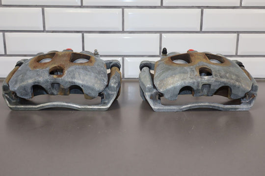 09-18 4th Gen Ram 2500 Pair LH&RH Rear Brake Calipers (Weathered) 98K Miles