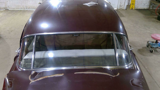 51-52 Buick Special 41D DeLuxe Sedan Back Glass Chrome Mouldings