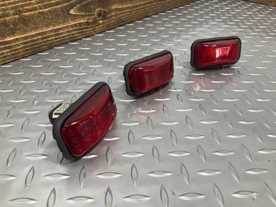 08-09 Hummer H2 Hatch Mounted Clearance Lights Set of 3 (Red) OEM