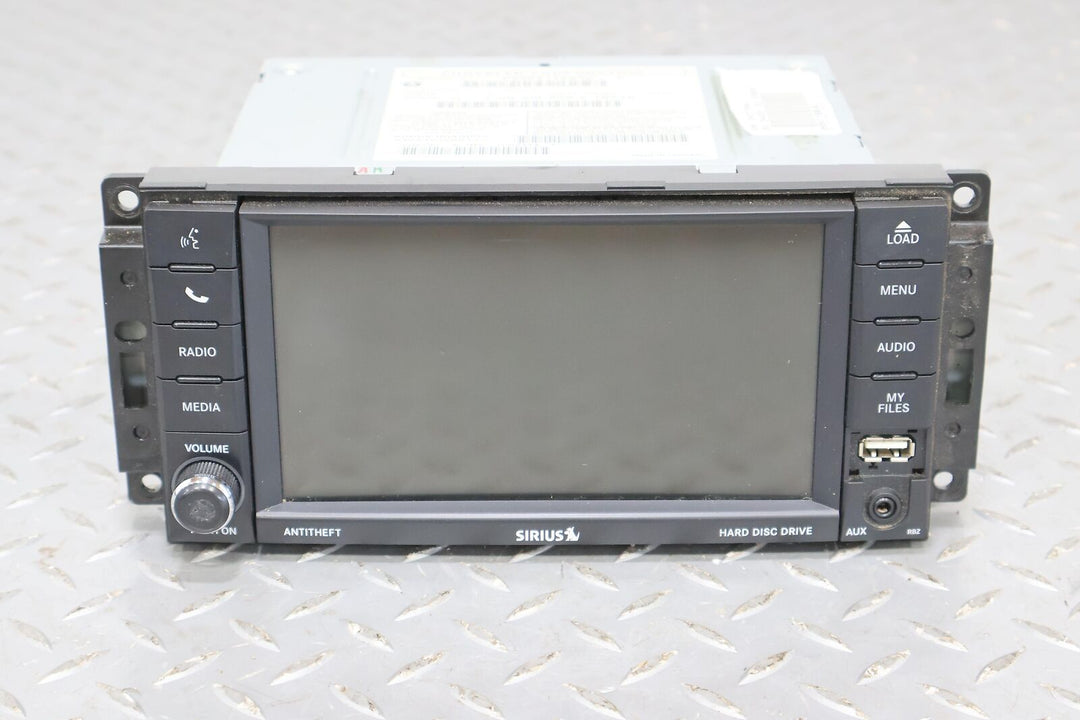 08-14 Dodge Challenger AM/FM/CD/MP3 RBZ Radio Display OEM (05091168AC) Tested