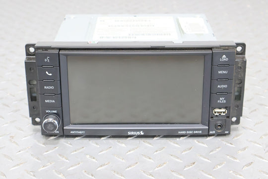 08-14 Dodge Challenger AM/FM/CD/MP3 RBZ Radio Display OEM (05091168AC) Tested