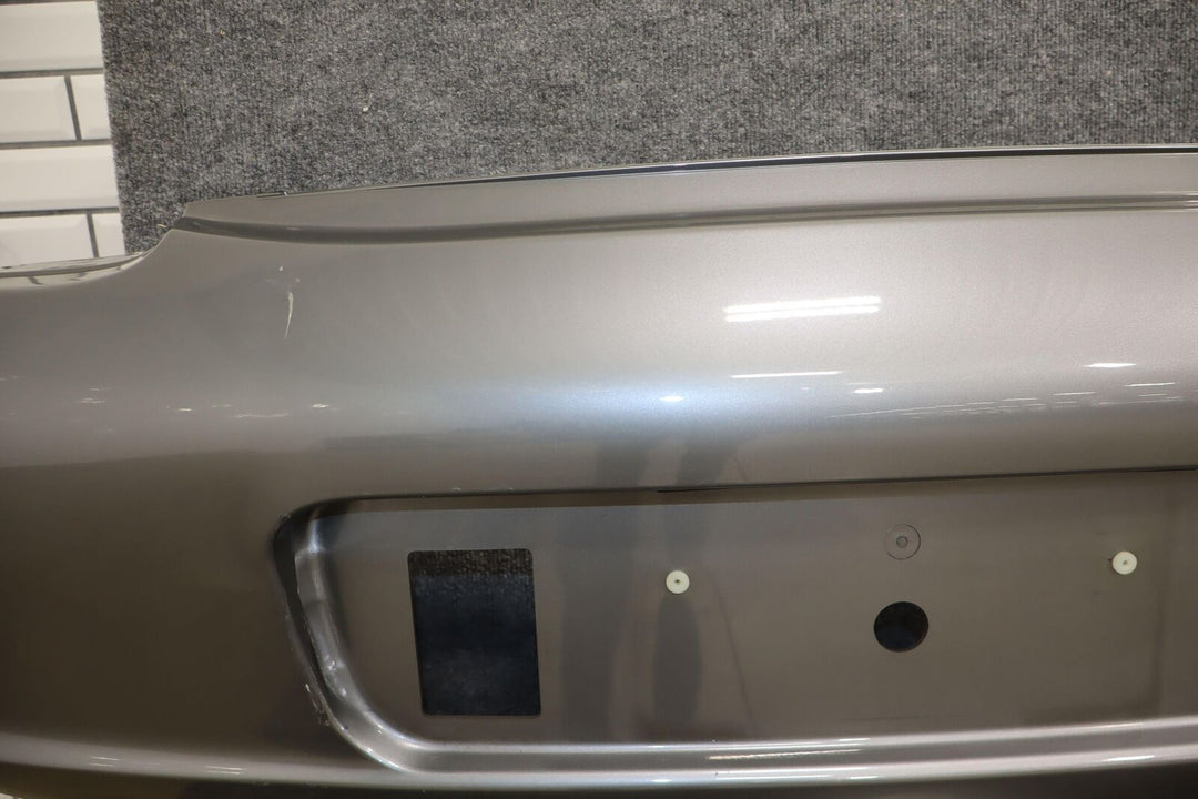 2003-2004 Porsche Boxster Rear OEM Bumper (Seal Gray Metallic L6B4) Impact Marks