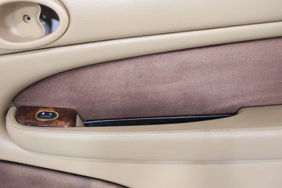 97-02 Jaguar XK8 Right Passenger Interior Door Trim Panel (Coffee SDC) See Notes