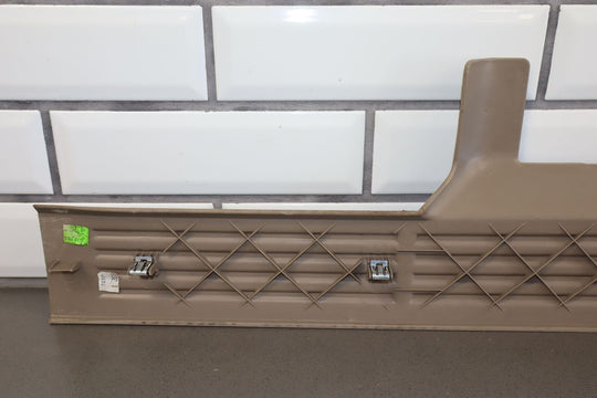 1999-2006 Suburban Silverado Sierra OEM Front Door Sill Scuff Plates (Tan 52d)