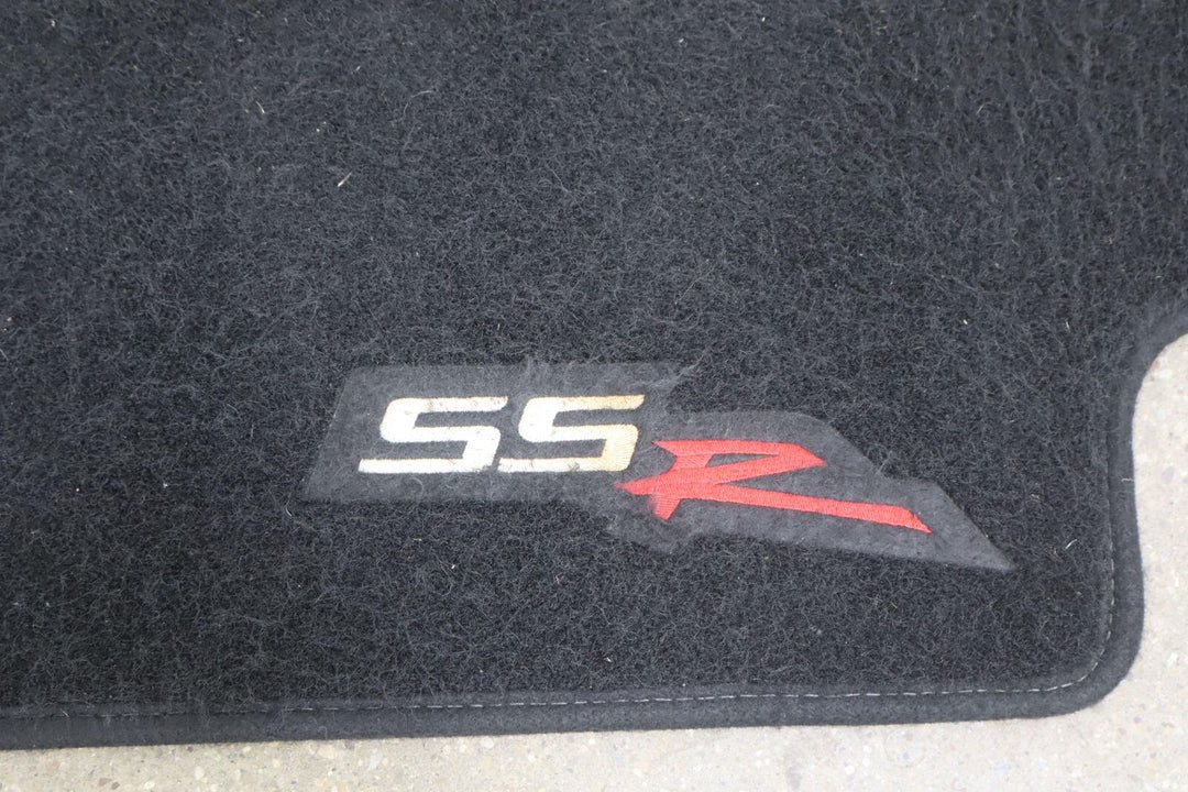 03-06 Chevy SSR LH & RH Pair of Cloth Floor Mats & Carpeted Bed Mat