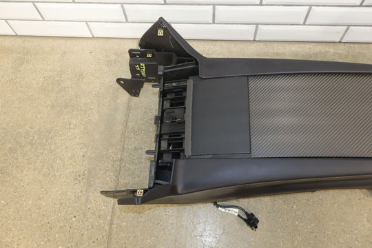 2012-2020 Tesla Model S Center Floor Console w/storage (Carbon Trim)