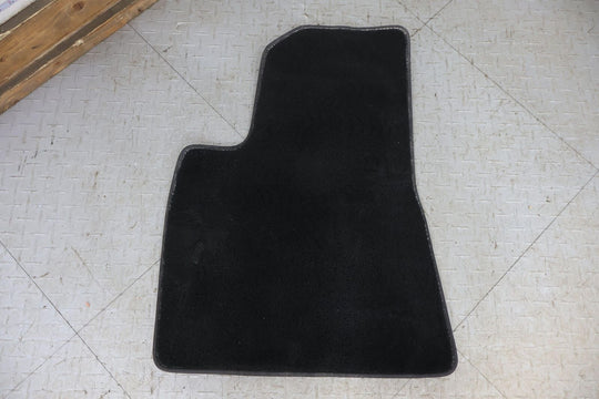 17-20 Tesla Model 3 OEM Cloth 4 Pieces Floor Mats Set (Black) Light Wear