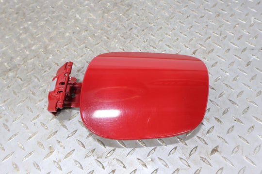 17-20 Fiat 124 Spider Gas Fuel Tank Filler Door Cover (Rosso Red PKM) See Photos