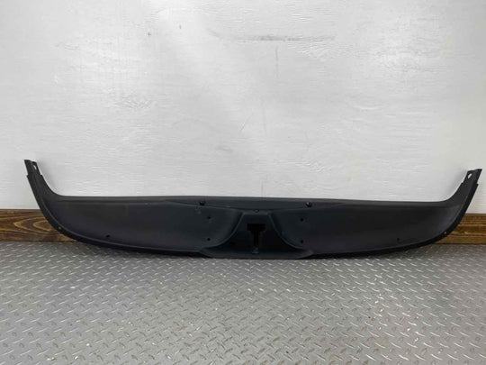 84-96 Chevy C4 Corvette Interior Hatch Latch Trim Cover (Black) 1 Cracked Mount