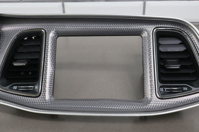 15-20 Dodge Challenger SRT Speedometer & Radio Dash Trim Bezel W/Vents