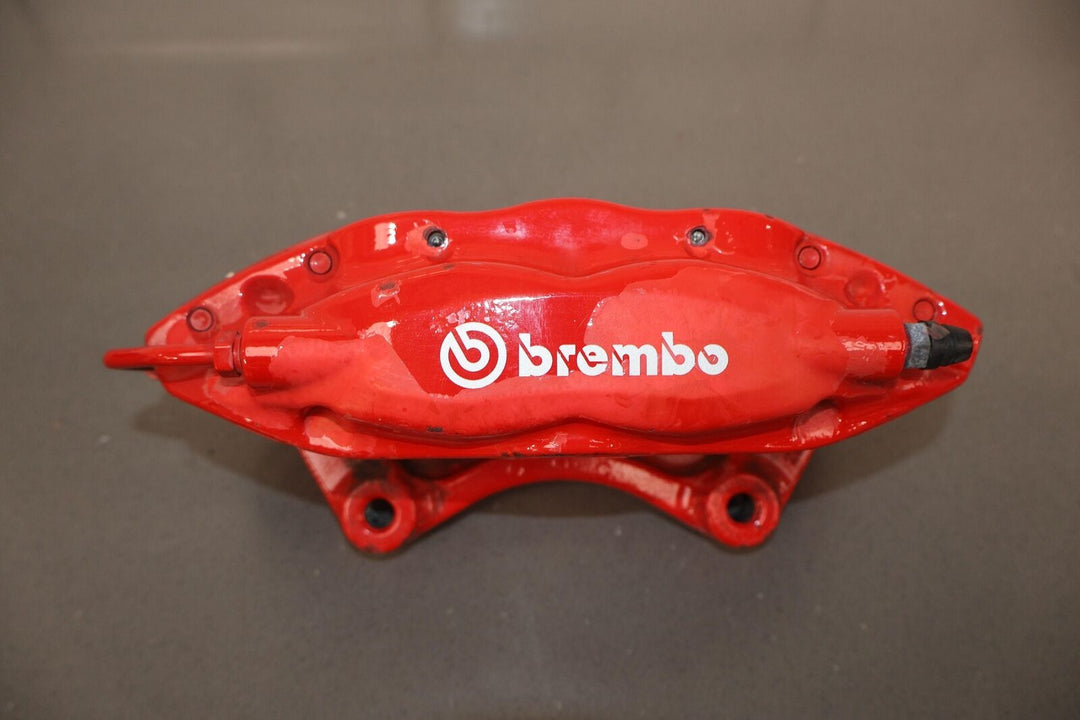 2015-2023 Dodge Challenger Hellcat OEM Brembo 6/4 Piston Brake Caliper Set Red