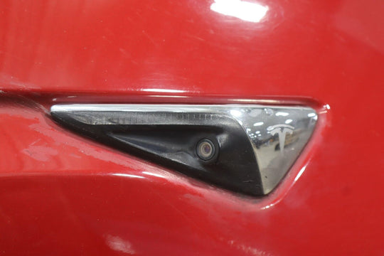 2016-2024 Tesla Model X Passenger Right Fender (Red PPMR)