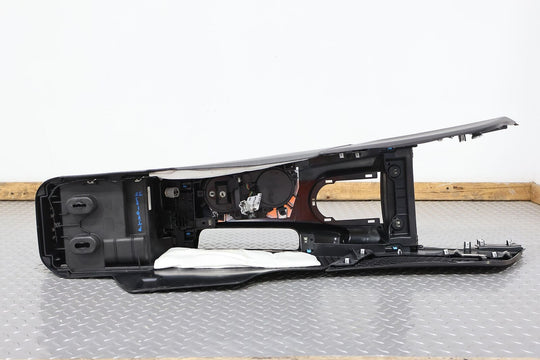 15-20 Mustang GT Front Center Floor Console W/ Lid (Black S1) Manual Trans