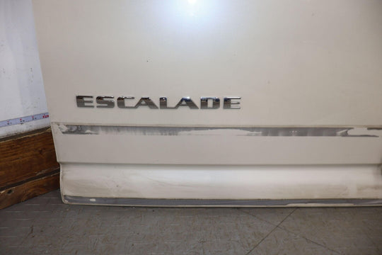 02-06 Cadillac Escalade Short WB Rear Hatch Liftgate (White Diamond) Sold Bare