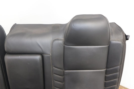 2018 Dodge Challenger SRT Hellcat Leather Rear Seat Set (Black EXX9)Minimal Wear