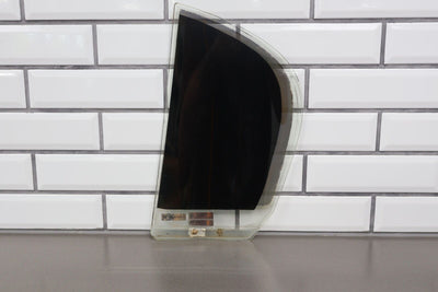 06-12 Bentley Flying Spur Rear Right Vent Window Glass (Self Tint) Delaminated