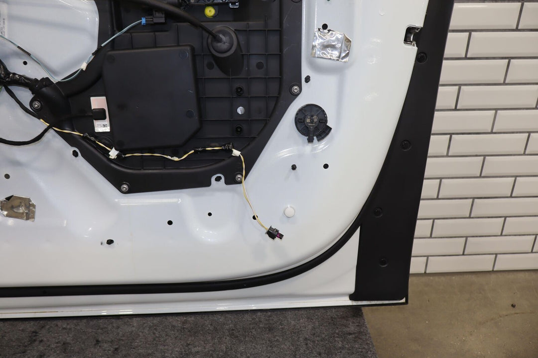 16-20 Tesla Model X Front Right RH Door Shell (Pearl White PPSW) See Photos