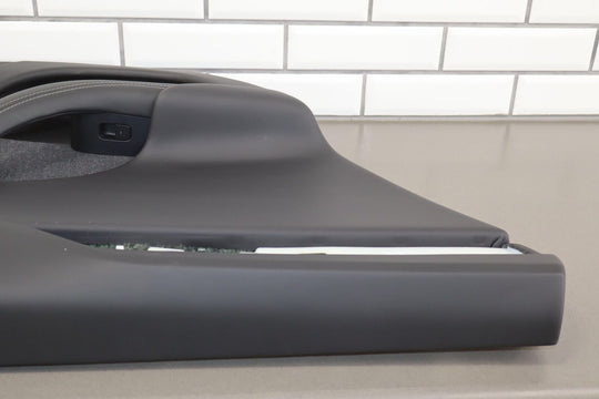 2021-2024 Tesla Model S Left Rear Interior Door Trim Panel (Black)