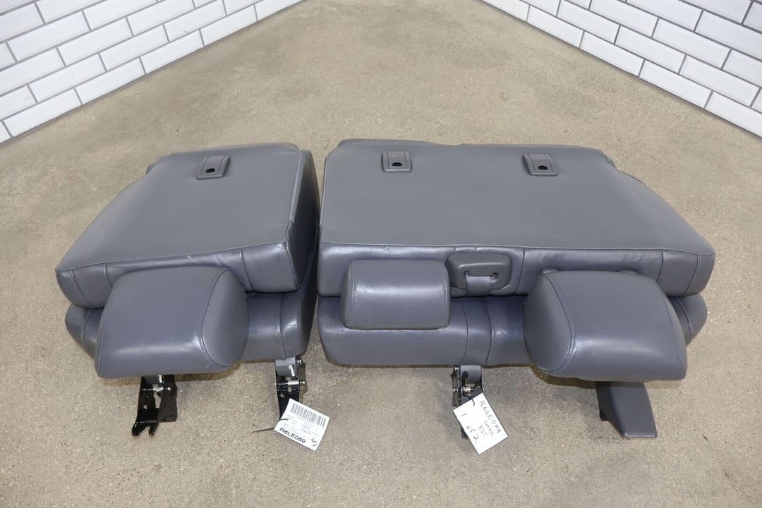 03-09 Lexus GX470 Pair LH&RH 2nd Leather Seat Set (Gray LH10) Mild Wear