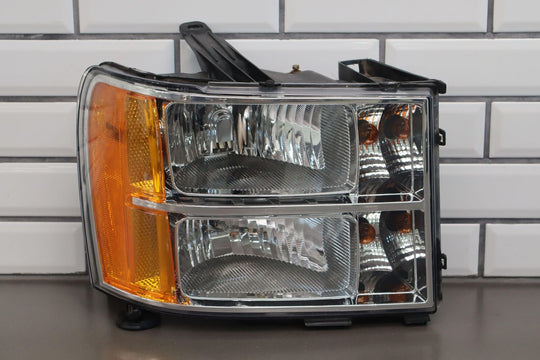 2007-2013 GMC Sierra Passenger Right Halogen Headlight Assembly OEM