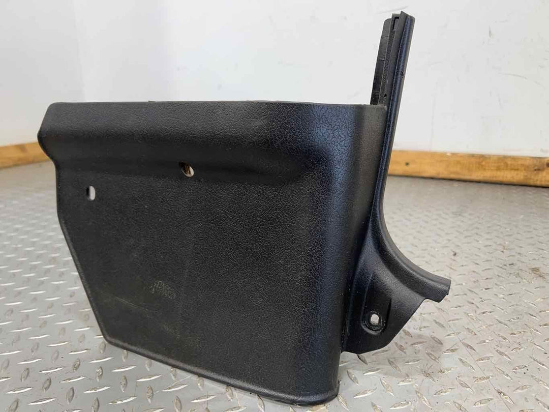 84-86 Nissan 300ZX Z31 Right Passenger Side Interior Kick Panel (Black)