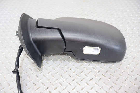 09-14 Cadillac Escalade Left LH Front Power Door Mirror W/Turn Signal (Black)