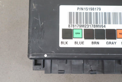 2003-2007 Hummer H2 BCM Body Control Module 15198179